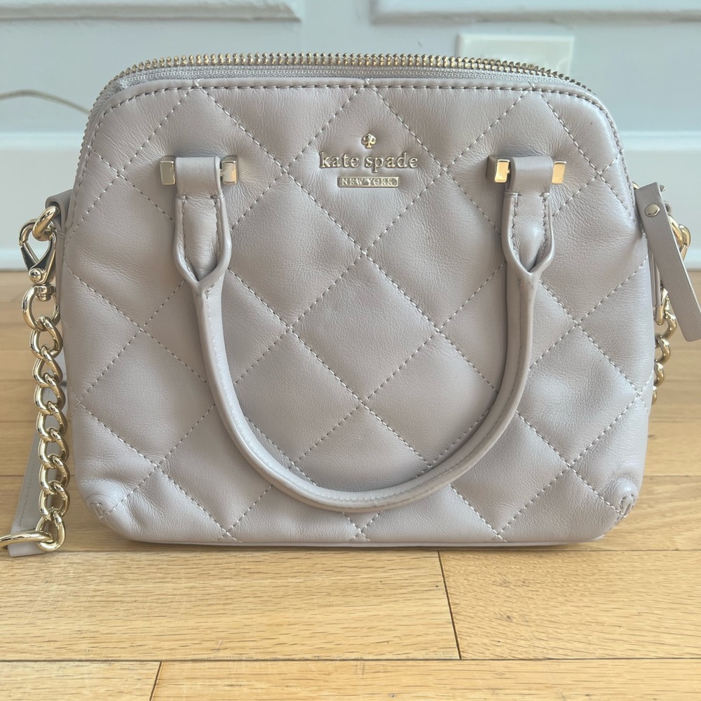 Tan Kate spade bag